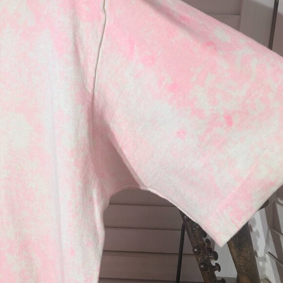 Vintage 90s Fruit of The Loom Tie Dye T-Shirt Made in USA M - Picture 4 of 9